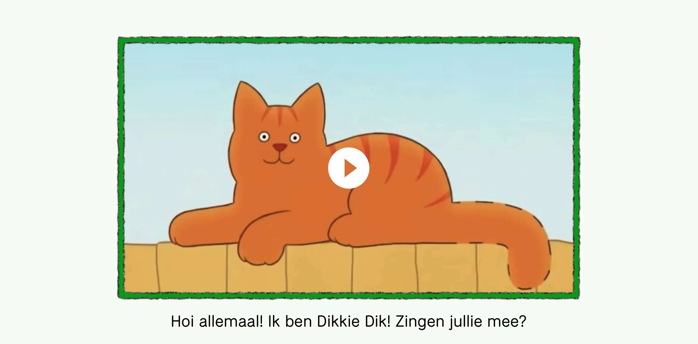 Screenshot Dikkie Dik les